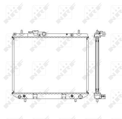 Radiator racire motor