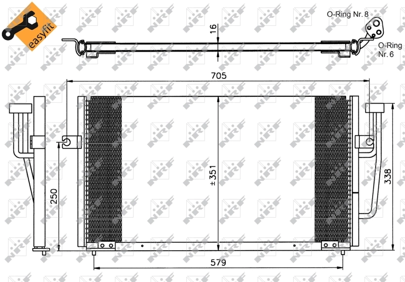 Radiator climatizare