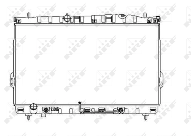 Radiator racire motor