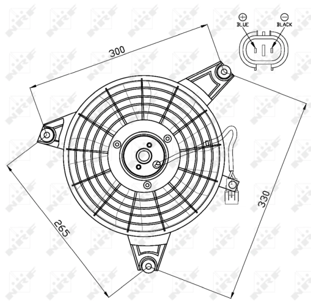Ventilator radiator racire
