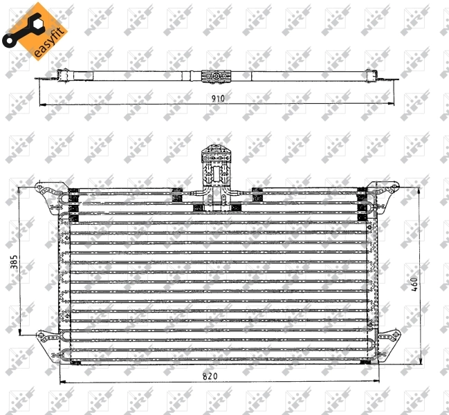 Radiator climatizare