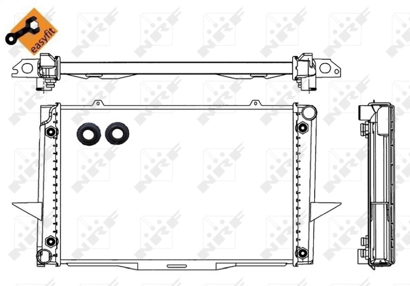 Radiator racire motor