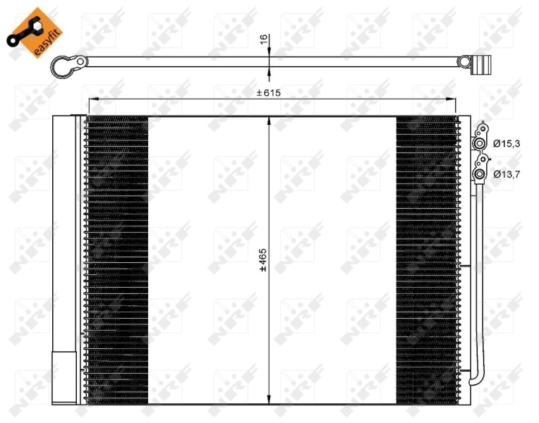 Radiator climatizare