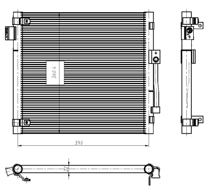 Radiator climatizare