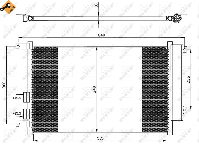 Radiator climatizare