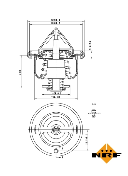 Termostat,lichid racire