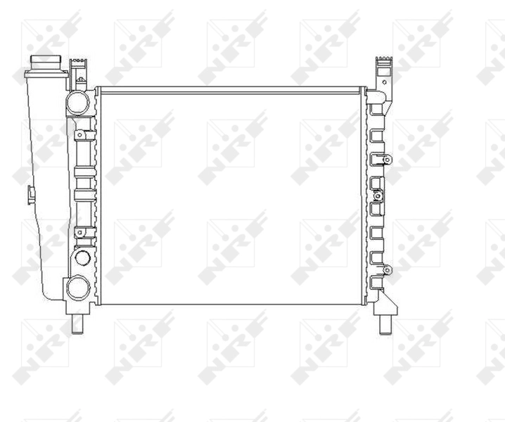 Radiator racire motor