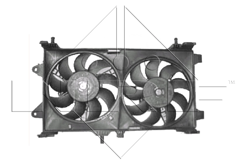 Ventilator radiator racire