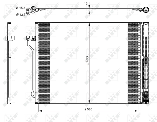 Radiator climatizare