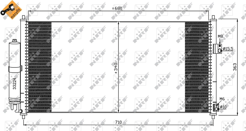 Radiator climatizare