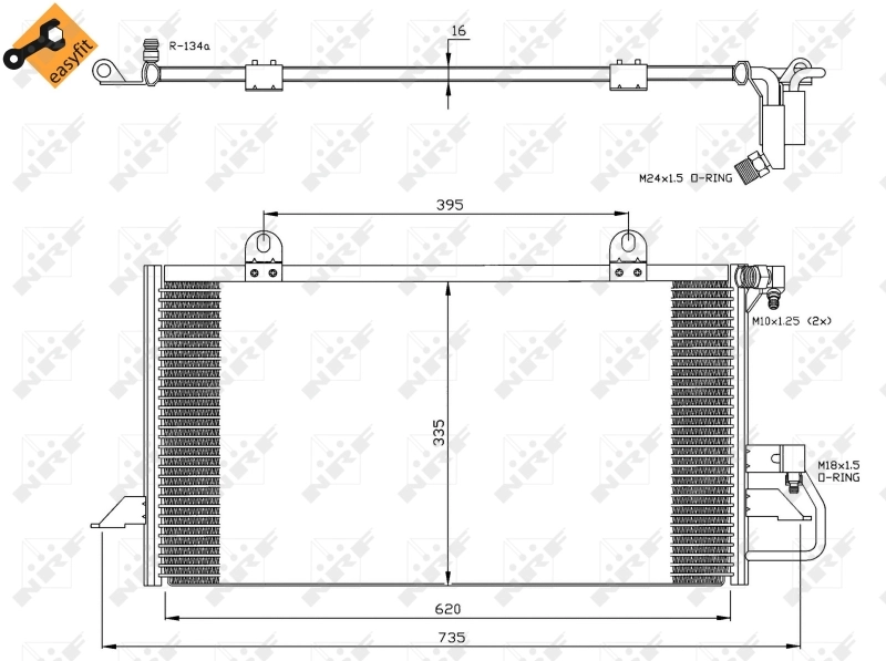 Radiator climatizare