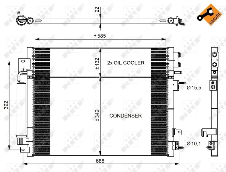 Radiator climatizare
