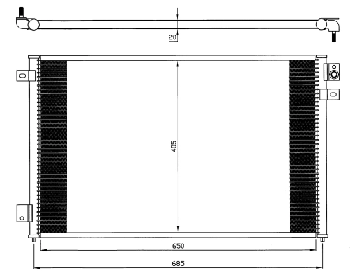 Radiator climatizare
