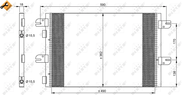 Radiator climatizare