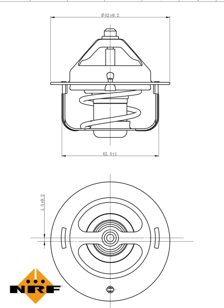 Termostat lichid racire