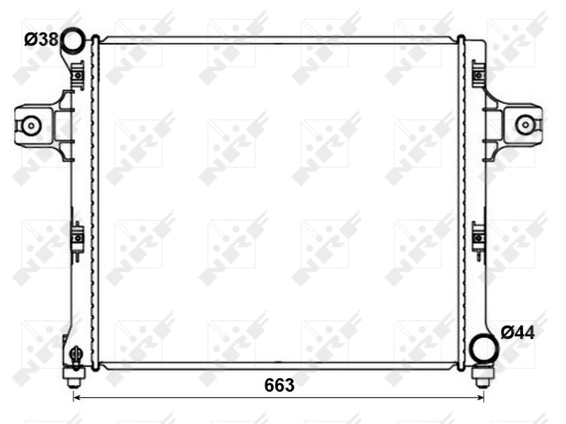 Radiator racire motor