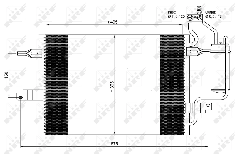 Radiator climatizare