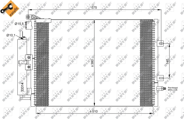 Radiator climatizare
