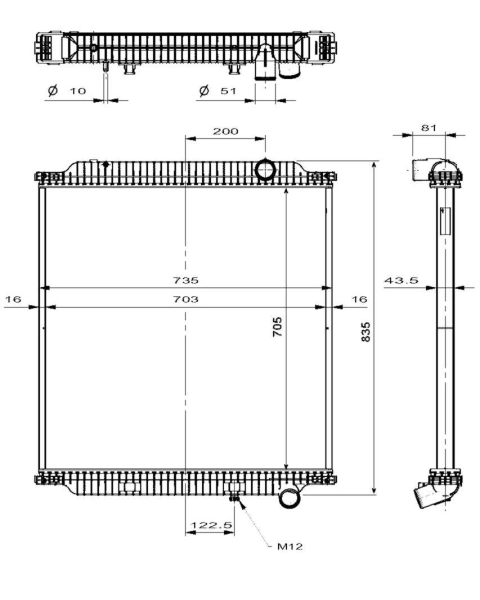 Radiator, racire motor