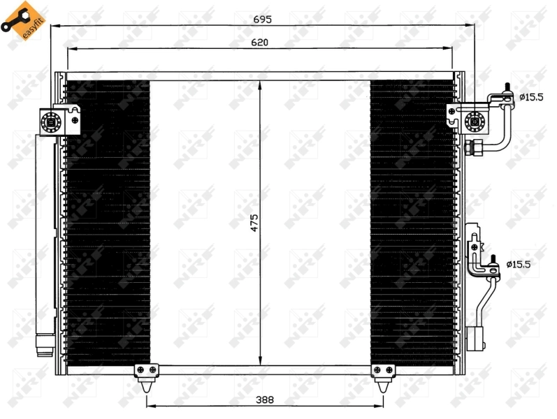 Radiator climatizare