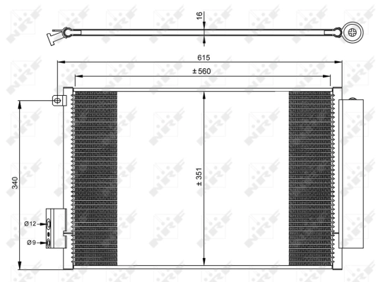 Radiator climatizare