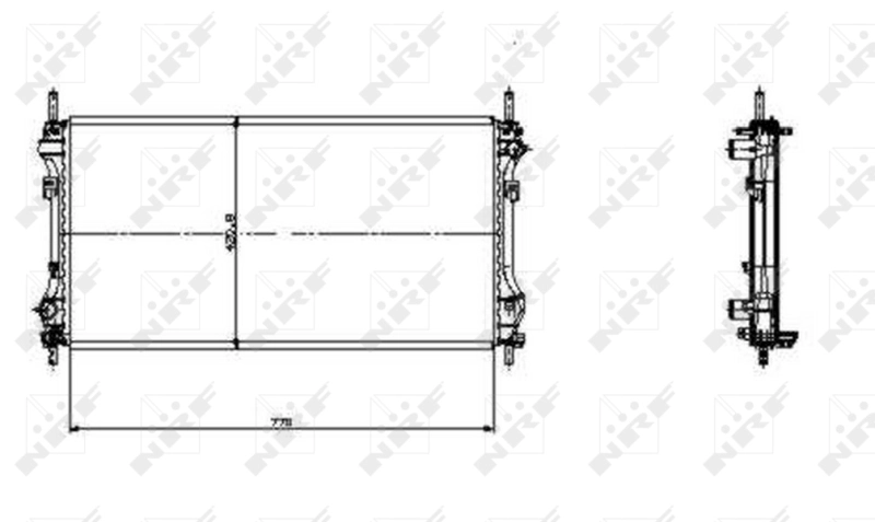 Radiator racire motor