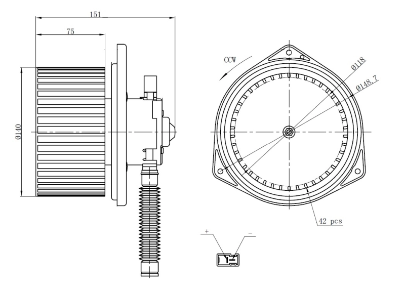 Ventilator habitaclu
