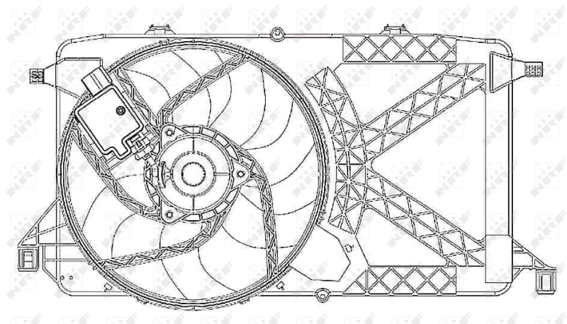 Ventilator radiator racire