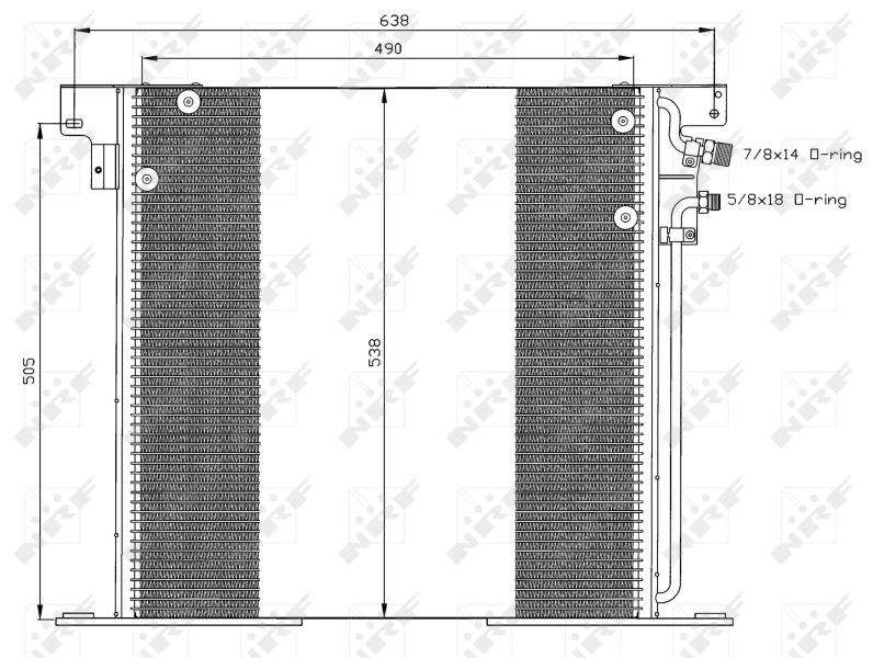Radiator climatizare