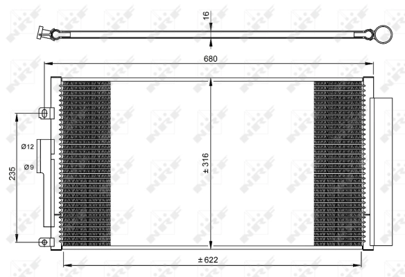 Radiator climatizare