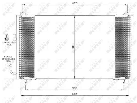 Radiator climatizare