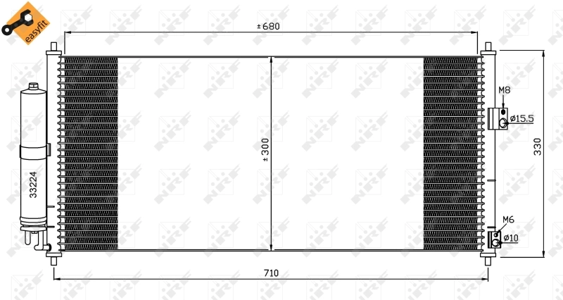 Radiator climatizare