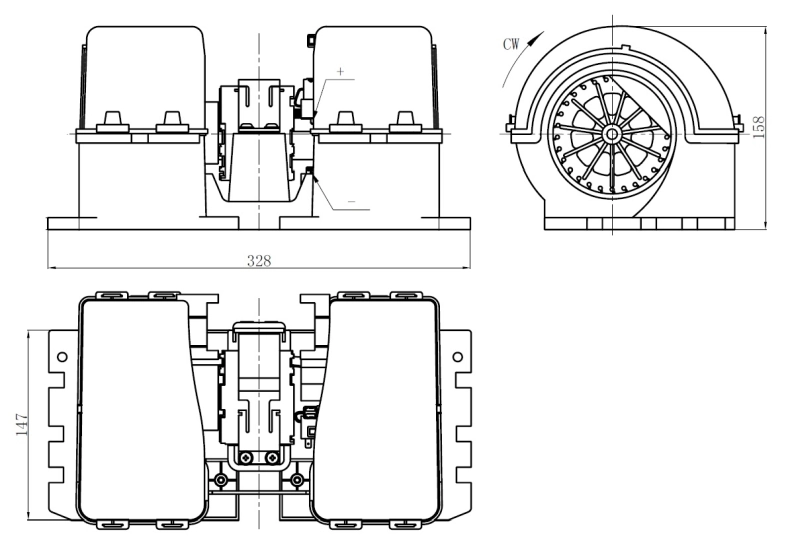 Ventilator habitaclu