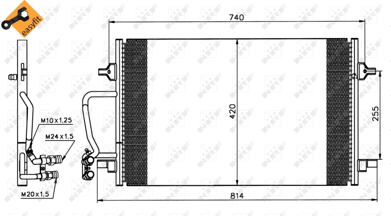 Radiator climatizare