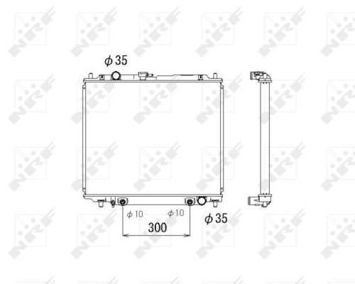 Radiator racire motor