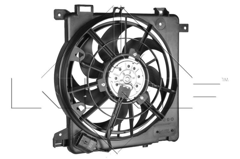 Ventilator radiator racire