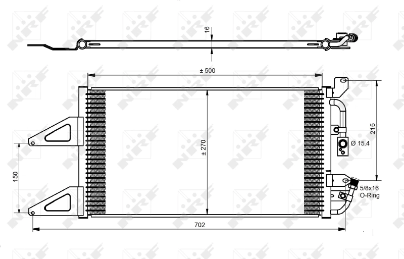 Radiator climatizare