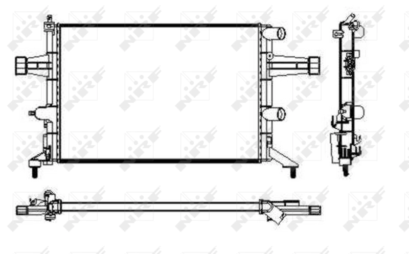 Radiator racire motor