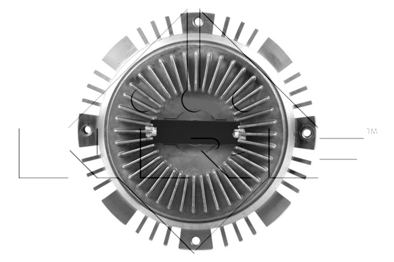 Cupla ventilator radiator