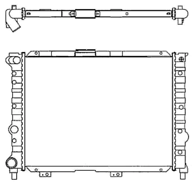 Radiator racire motor