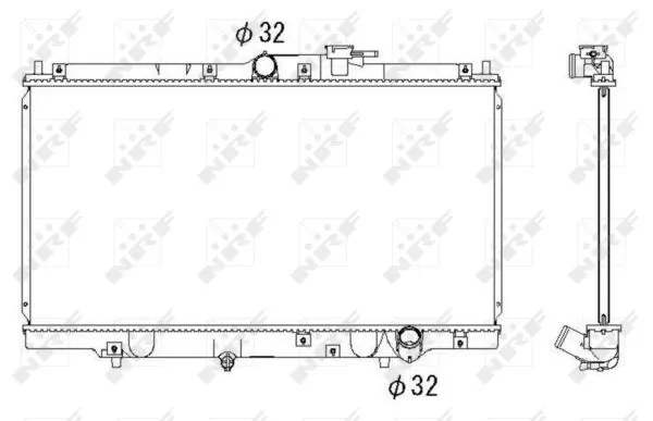 Radiator racire motor