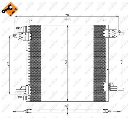 Radiator climatizare