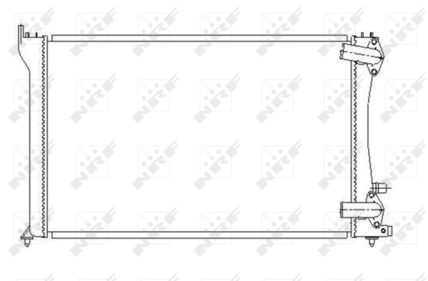 Radiator racire motor