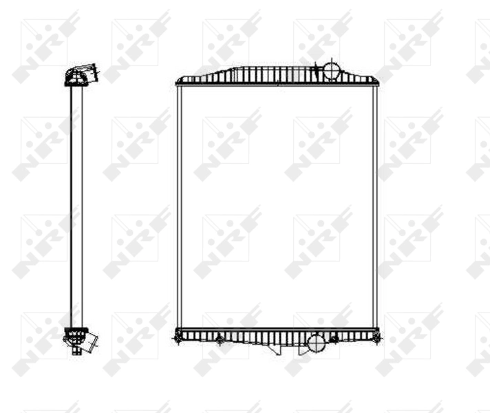 Radiator racire motor