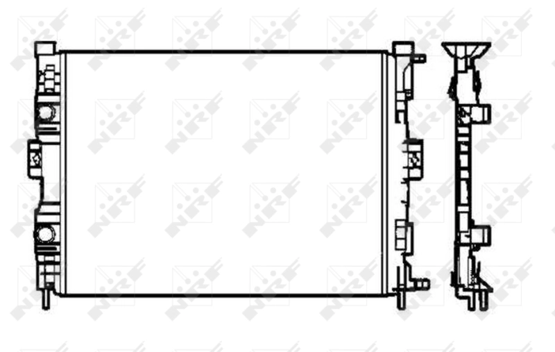 Radiator racire motor