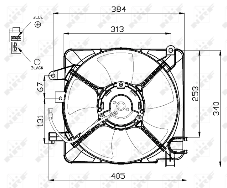 Ventilator radiator racire
