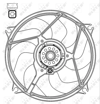 Ventilator radiator racire