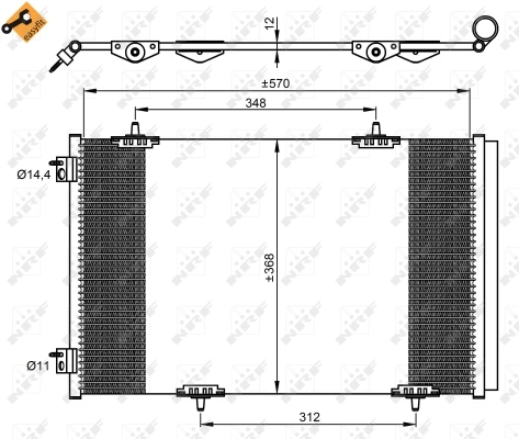 Radiator climatizare