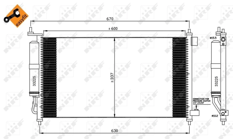 Radiator climatizare