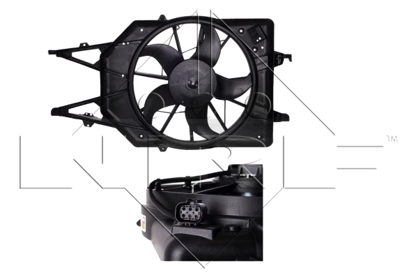 Ventilator radiator racire